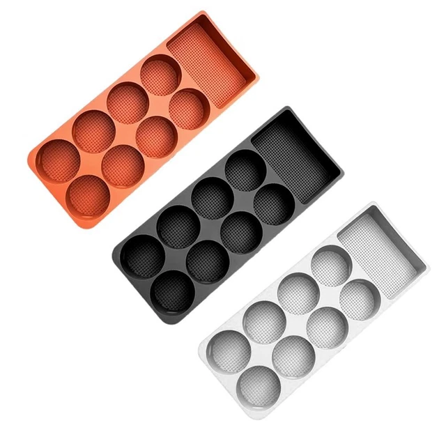 Tappetino Frigorifero Sottolavatrice In Silicone – Protezione Antiscivolo Per Lavatrice E Asciugatrice, Multifunzione Grigio 60x60 Cm