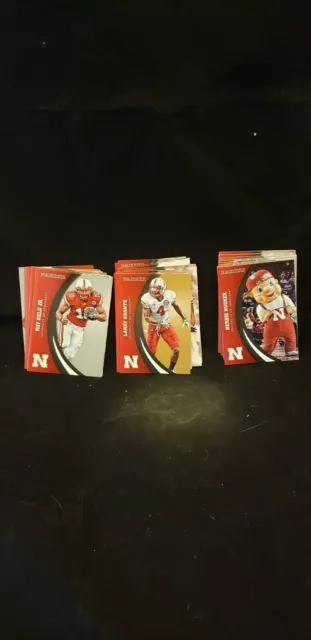 Nebraska Cornhuskers Trading Cards 2015 PANANI 50 CARD SET