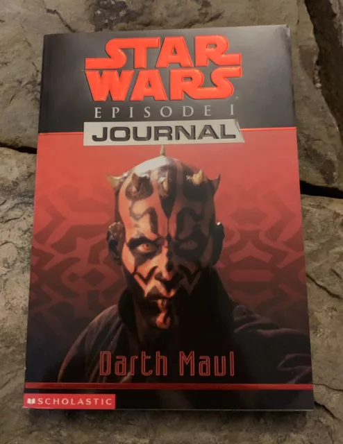 Star Wars Episode I Journal. Darth Maul. Great Condition