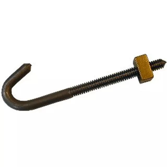 SEATBOARD HOOK CLAMP FOR LONGCASE GRANDFATHER CLOCK 1/8inch 3.2mm