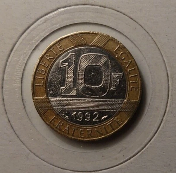 10 FRANCS GENIE DE LA BASTILLE de 1992