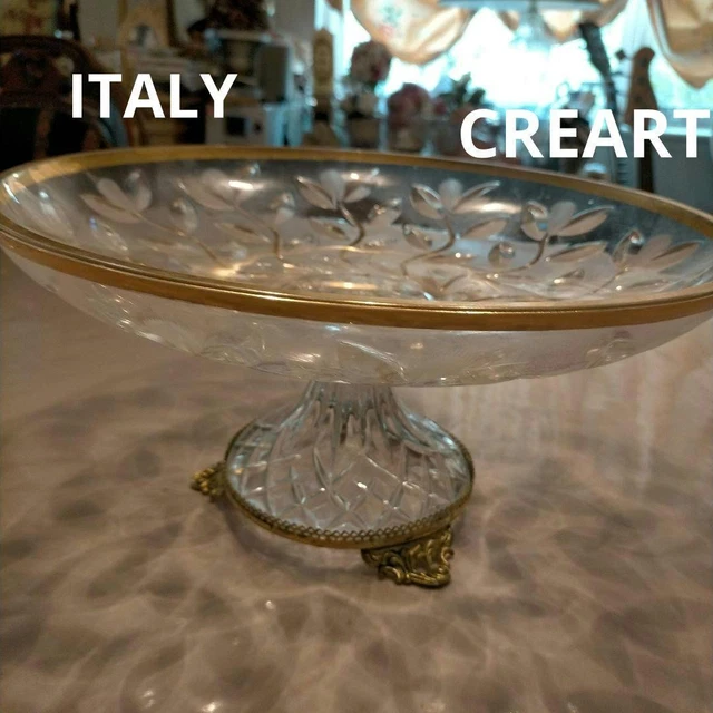 CREART ITALY CRYSTAL24% LEAD 花器 クリスタル CREART ITALY CRYSTAL24% LEAD Vase Crystal $457.71 - PicClick CA