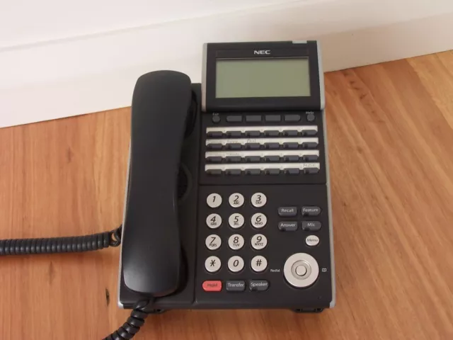 NEC DT300 DTL-24D-1A(BK)TEL 24-Button Phone