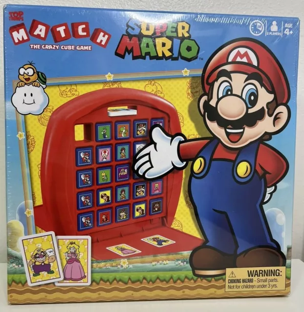 Super Mario Match The Crazy Cube Game 2 Player Nintendo Great Memory Development