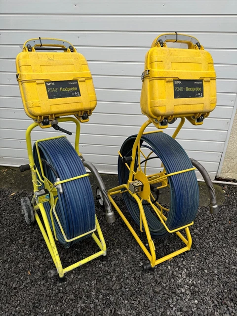 RECONDITIONED DRAIN CAMERA Pipeline Inspection Pearpoint P340 60M CCTV ...