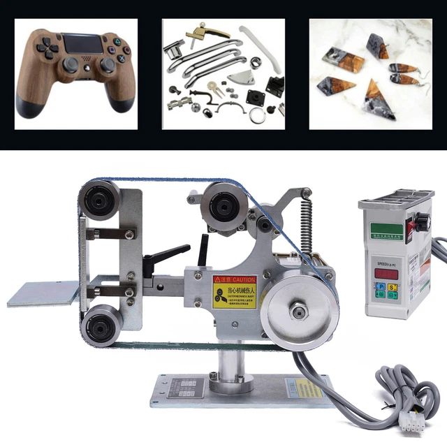 Bandschleifer Mit Bürstenlosem Motor - 220V Multifunktions Schleifmaschine Mit Stufenloser Regelung