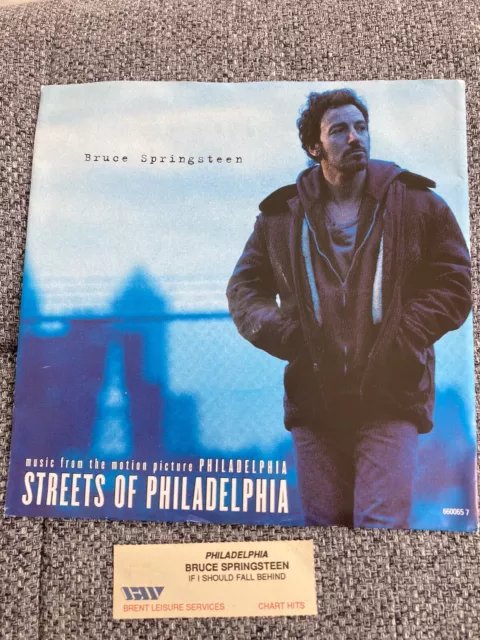 Bruce Springsteen “Streets Of Philadelphia” Juke Box 7” Vinyl Single Holland