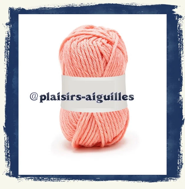 Lot De 9 Pelotes De Laine Phildar – Coloris Rose – Taille Aiguille 6 – Laine Acrylique
