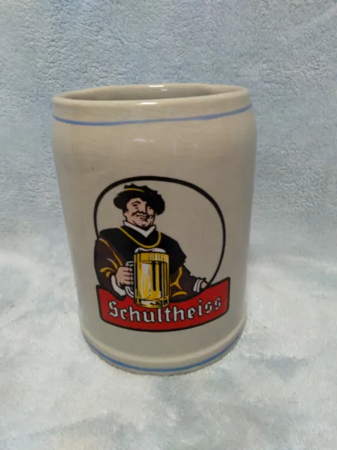 Schultheiss Collectible German Stoneware Beer Stein Mug 0.5L Germany