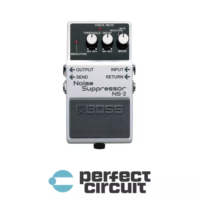 Boss NS-2 Noise Suppressor Pedal EFFECTS - NEW - PERFECT CIRCUIT