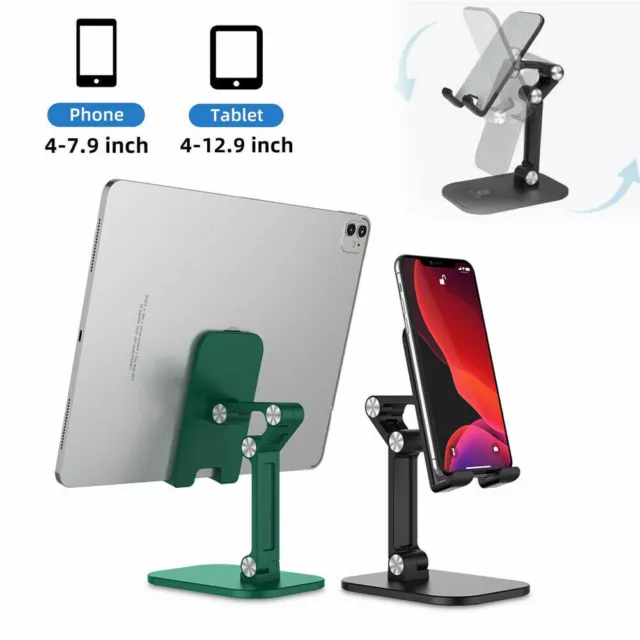 Mobile Phone Holder Stand Desktop Portable Table Desk Mount For iPhone iPad