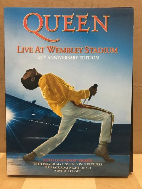 Queen Live at Wembley Stadium 1986 [2 CD & 2 DVD Set] 25th Anniversary Edition