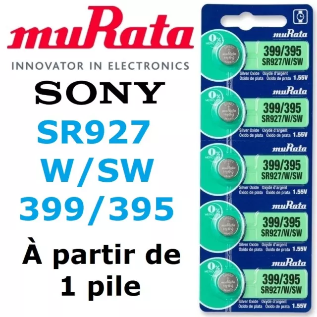 Pile SR927SW / SR927W / SR927 / 395 / 399 / MURATA ex SONY 2