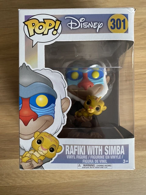 FUNKO POP RAFIKI with Simba 301 Disney Le Roi Lion EUR 8 00