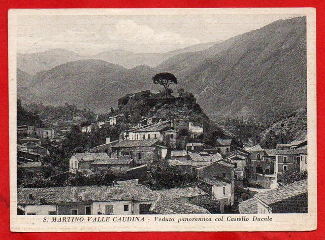 S. Martino Valle Caudina - Panorama E Castello - Avellino