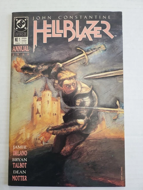 John Constantine "Hellblazer"  Annual #1  1989