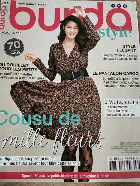 Magazine BURDA N°105 (septembre 2008) - Thème British Chic Sixties, Occasion