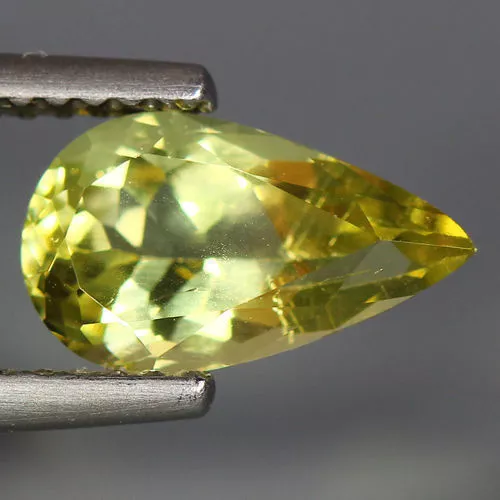 1.40 Cts_Wow Unbelivable Brazilian Gemstone_100 % Natural Heliodore Yellow Beryl