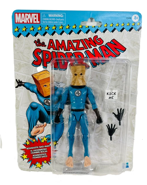Marvel Legends Retro The Amazing Spider-Man Bombastic Bag Man Target Exclusive