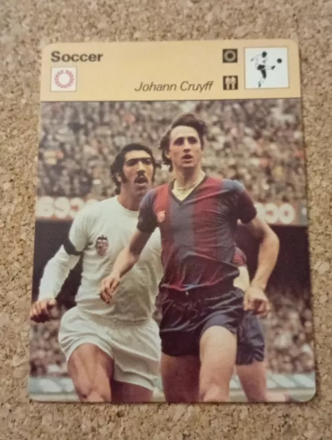 Editions Rencontre Sportscaster 1979 Soccer Football Johann Cruyff Ajax Holland