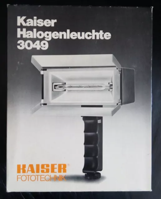 Lampara Halogena Kaiser Typ 3049 OVP Boxed Mint Working