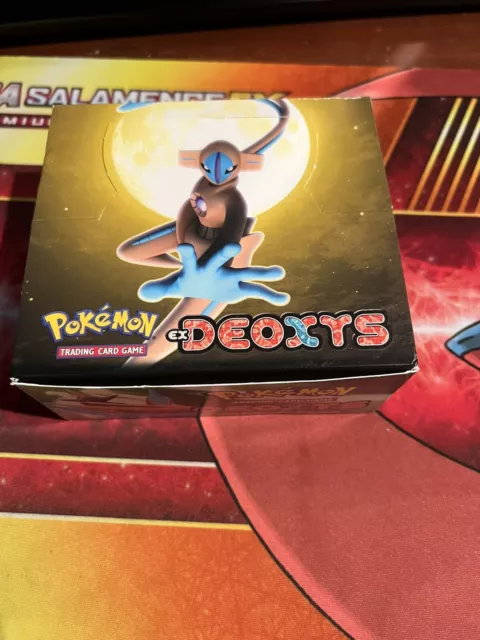 EMPTY Pokemon EX Deoxys Set (No-Card-Pack) BOOSTER BOX Display- 2005