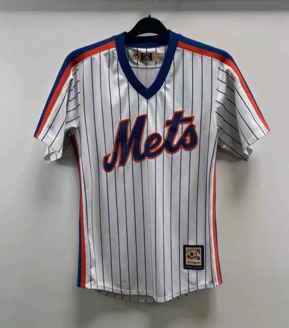 New York Mets Majestic Cooperstown Collection Home Baseball Jersey 2010 (S) A123