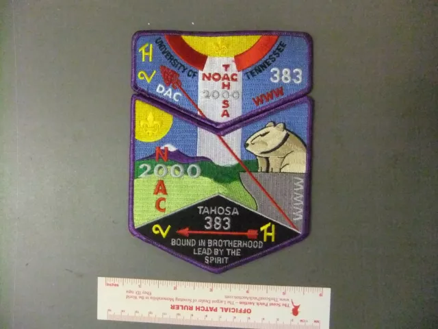 Boy Scout OA 383 Tahosa Lodge 2000 NOAC Set 3258KK