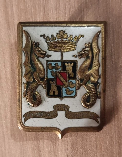 FRANCE MARINE - INSIGNE CROISEUR DE GRASSE Fabrication Monnaie de Paris