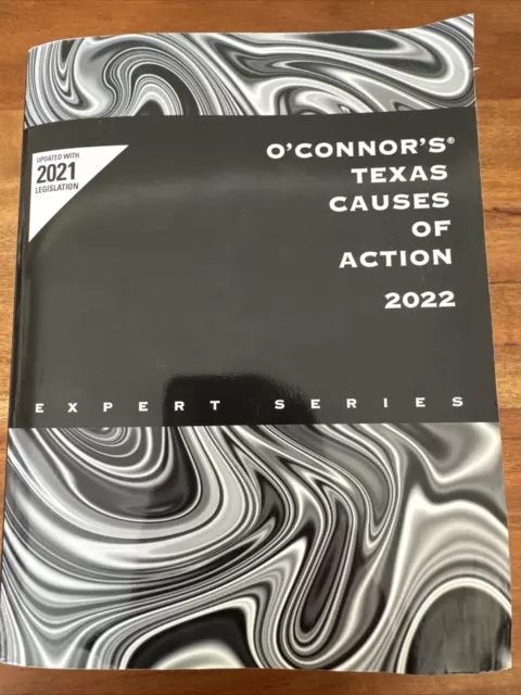 O'Connor's Texas Causes of Action 2024 - Expert Series FLAW