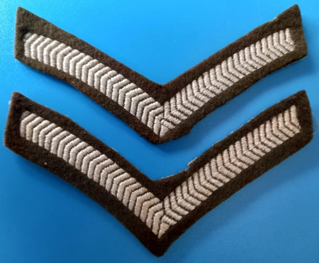 BRITISH ARMY LANCE Corporal Uniform Stripes / Chevrons Northern Ireland