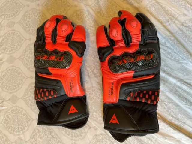 motorcycle gloves DAINESE Carbon 3 (leather) [Like New - Never used!]