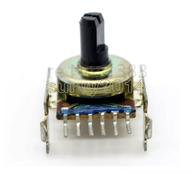 161 horizontal rotary potentiometer double B50K dual channel amplifier volume