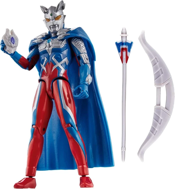 Pre BANDAI Ultra Action Figure Ultraman Zero Ultra Zero Cloak Set JAPAN F/S