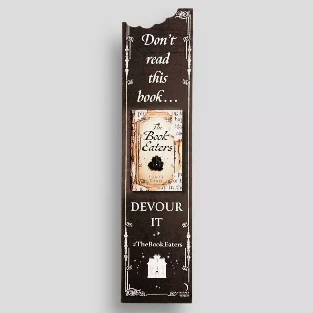 The Book Of Eaters Sunyi Dean Collectible PROMOTIONAL BOOKMARK -not the book