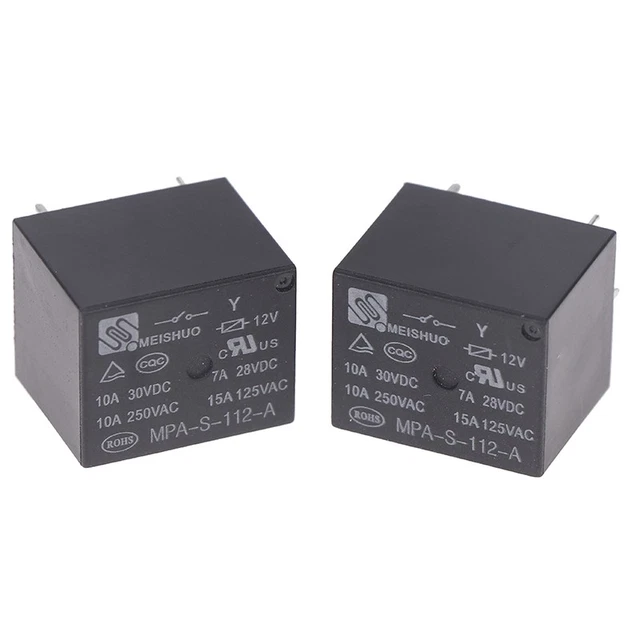 Relay Rice MPA-S-112-A RICE COOKER Relay Computer Board 4 Pin 12V 10A Normally ...