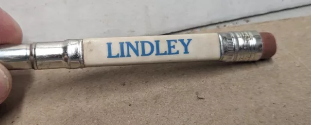 Vintage Lindley Livestock Commission Co Union Stockyards Omaha NE Bullet Pencil
