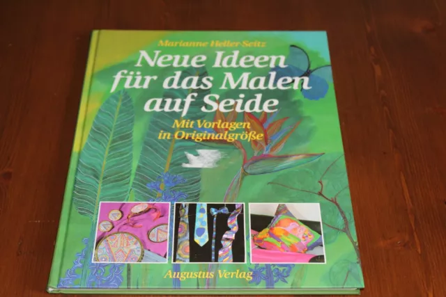 Libro Instrucciones Nuevas ideas para pintar sobre seda con plantillas
