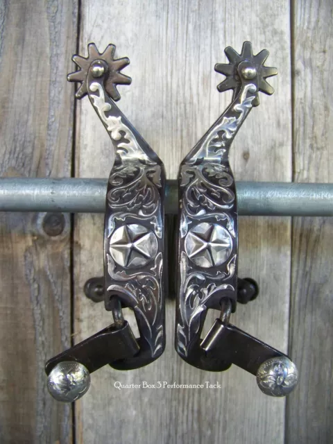 Spurs - Antiqued Star Concho (Mens)