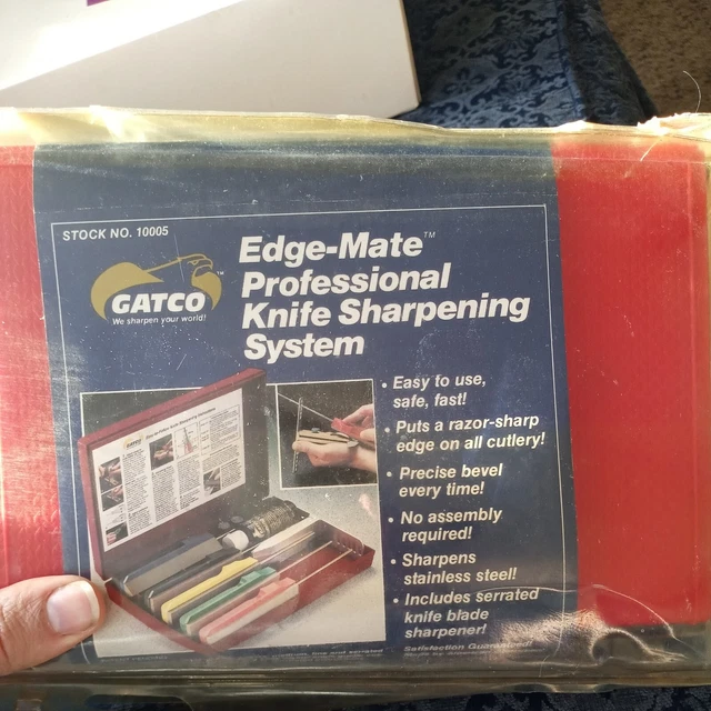 GATCO Knife Sharpening Kit Model 10005 Professional American Made edge-mate GATCO Knife Sharpening Kit Model 10005 Professional American Made edge-mate