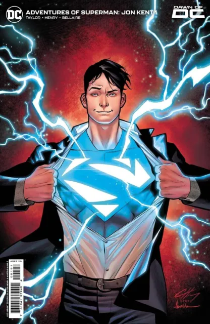 Adventures Of Superman Jon Kent #1  1:50 Henry Foil Variant Cover J Nm-