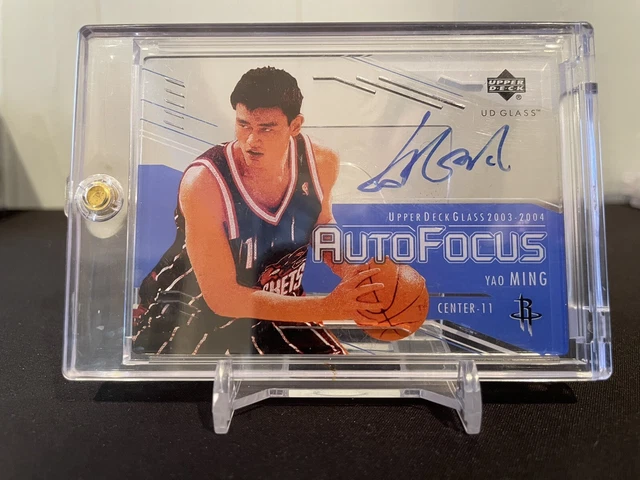YAO MING SIGNED jersey PSA/DNA Houston Rockets Autographed