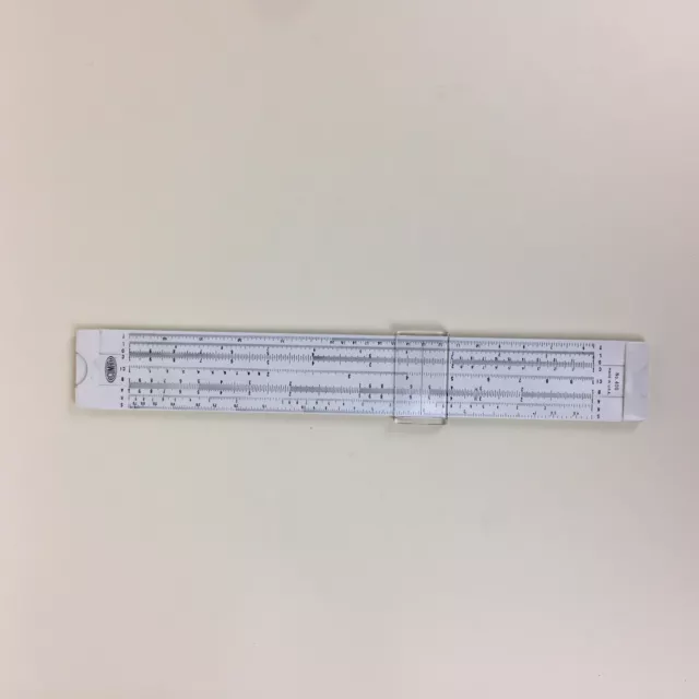 VTG Acumath Slide Rule No. 400 School Math Supplies Props Made In USA Used