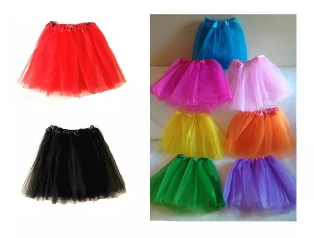 High Quality TUTU SKIRTS 80s FANCY DRESS Lady Girl Women Tutu Skirt Hen Party