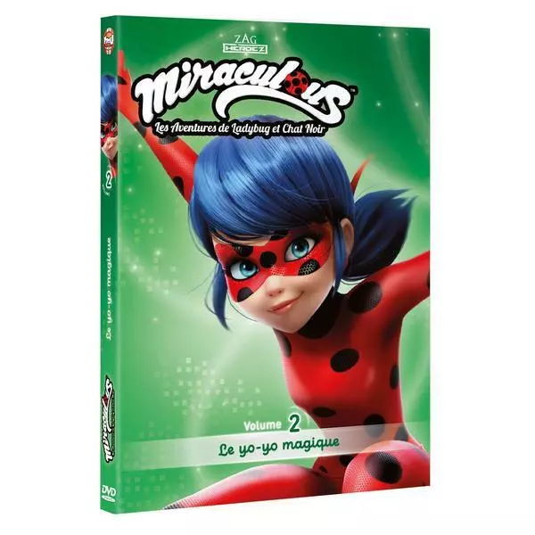 DVD - Miraculous, les aventures de LadyBug et Chat Noir - 2 - Le yo-yo magique