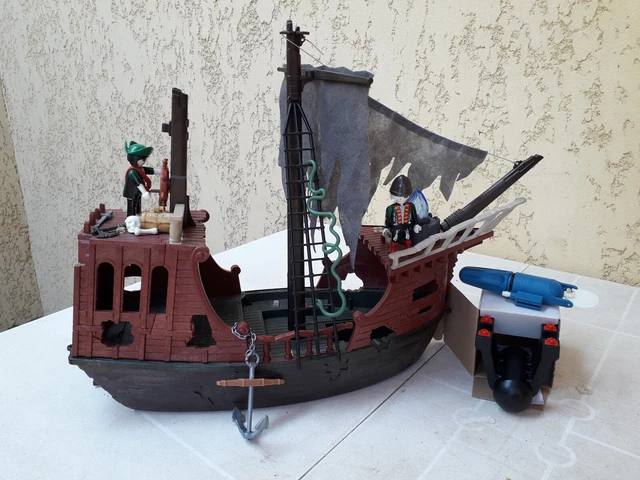Set PLAYMOBIL Vintage Bateaux Pirates Fantômes 4806 (2008) - Occasion Bon état - Collection