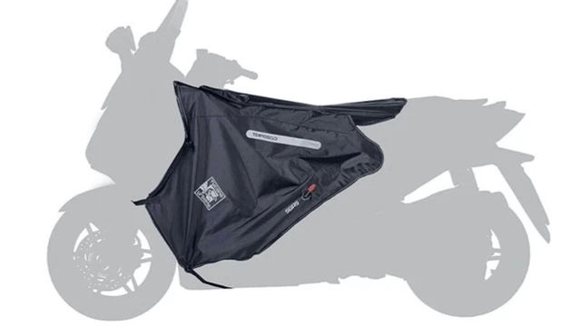R081X Coprigambe Termoscud Tucano Urbano Per Moto Scooter Impermeabile Nero