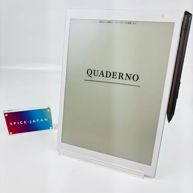 FUJITSU FMV-DPP04 QUADERNO Digital Paper Tablet White A5 size 10.3