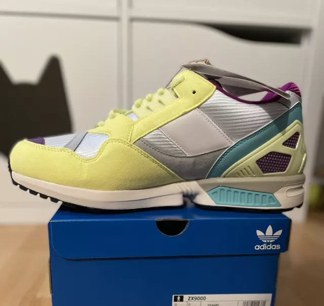 ADIDAS ZX 9000 CITRUS GR. 46 GY4680 wie 8000 AQUA
