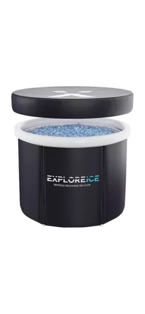 Explore Fitness Ice Bath Pro Max, Premium Cold Plunge Tub Box Has Been Opened